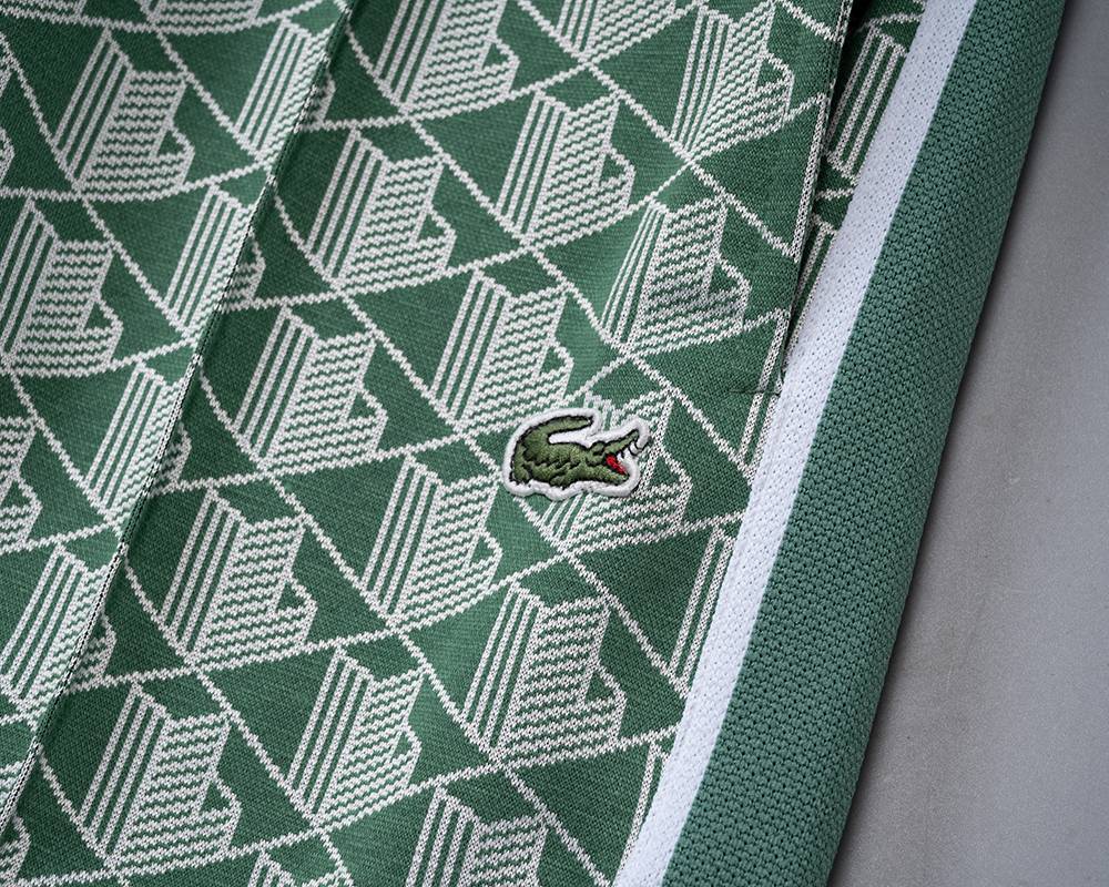 LACOSTE ラコステ セットアップ メンズ ジップパーカー ロゴ柄 ロゴテープ スポーツウェア 秋冬 ネイビー - 画像 12