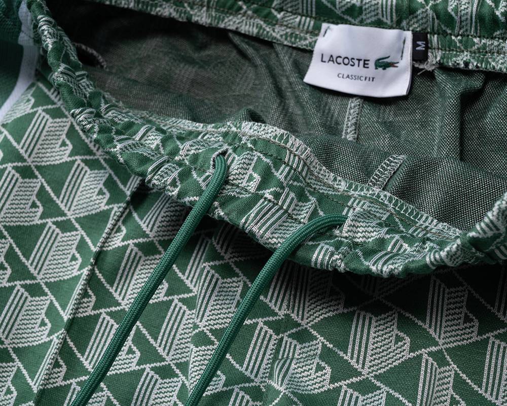 LACOSTE ラコステ セットアップ メンズ ジップパーカー ロゴ柄 ロゴテープ スポーツウェア 秋冬 ネイビー - 画像 13