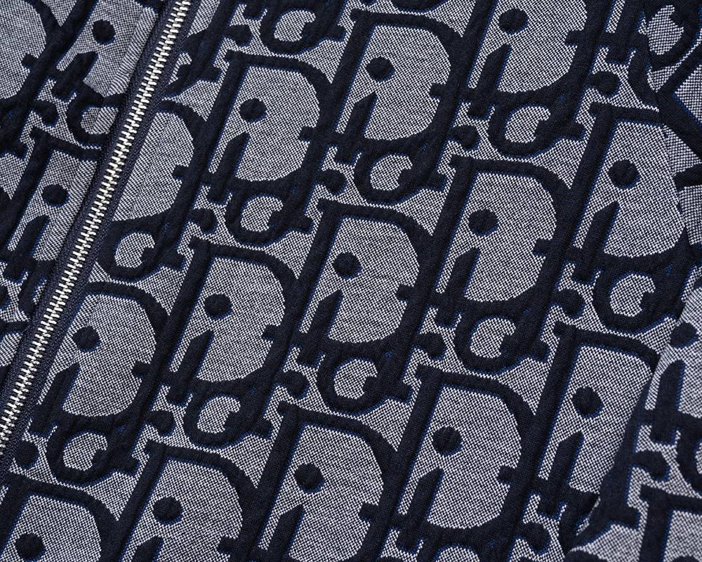 DIOR ディオール メンズ スウェットセットアップ ジップパーカー ロゴワッペン ロゴ刺繍 トラックパンツ ブラック グレー - 画像 11