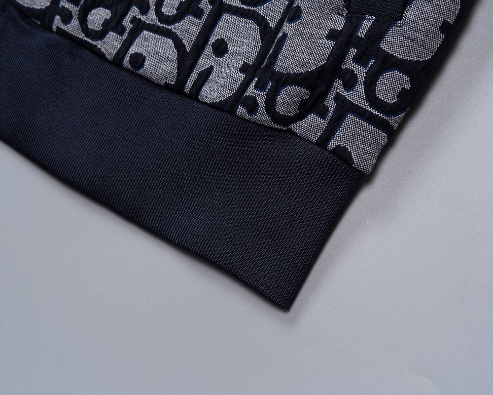 DIOR ディオール メンズ スウェットセットアップ ジップパーカー ロゴワッペン ロゴ刺繍 トラックパンツ ブラック グレー - 画像 15