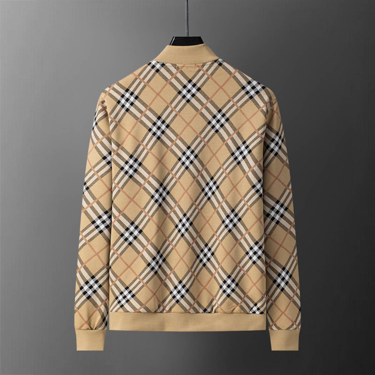 BURBERRY バーバリー メンズ セットアップ ジップアップパーカー ロゴワッペン トレーナーセット ストリート ベージュ - 画像 7