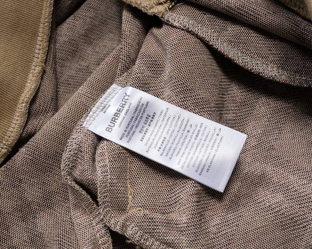 BURBERRY バーバリー メンズ セットアップ ジップアップパーカー ロゴワッペン トレーナーセット ストリート ベージュ - 画像 18