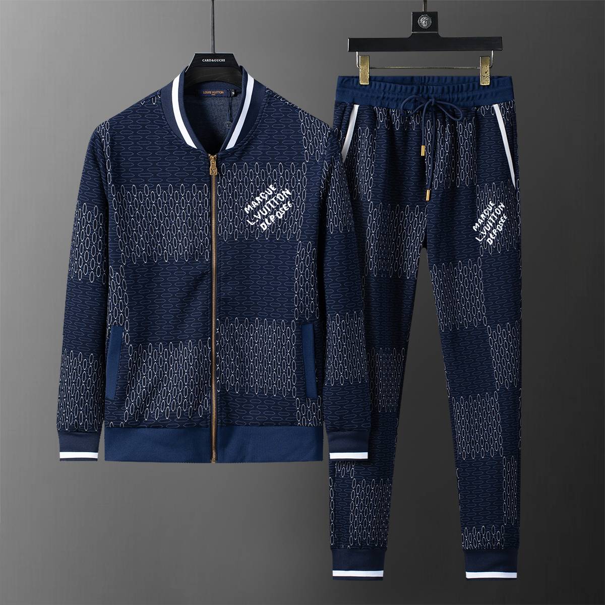 MONCLER モンクレール メンズ セットアップ ジップパーカー ロゴワッペン ロゴ刺繍 スポーツウェア 秋冬 ブラック