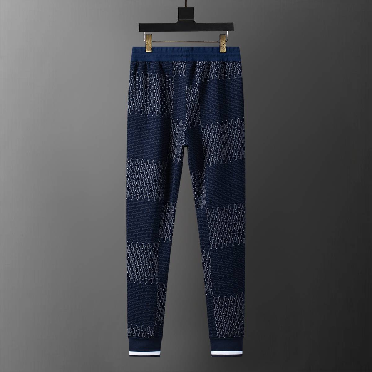 MONCLER モンクレール メンズ セットアップ ジップパーカー ロゴワッペン ロゴ刺繍 スポーツウェア 秋冬 ブラック - 画像 5