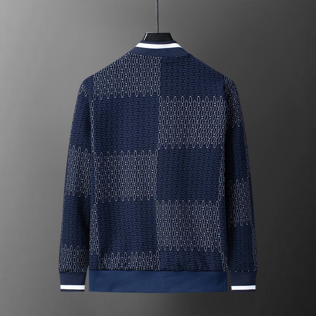 MONCLER モンクレール メンズ セットアップ ジップパーカー ロゴワッペン ロゴ刺繍 スポーツウェア 秋冬 ブラック - 画像 7