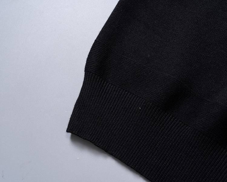 MONCLER モンクレール メンズ ニット クルーネック リブニット 上品 秋冬 ブラック ホワイト グリーン - 画像 17