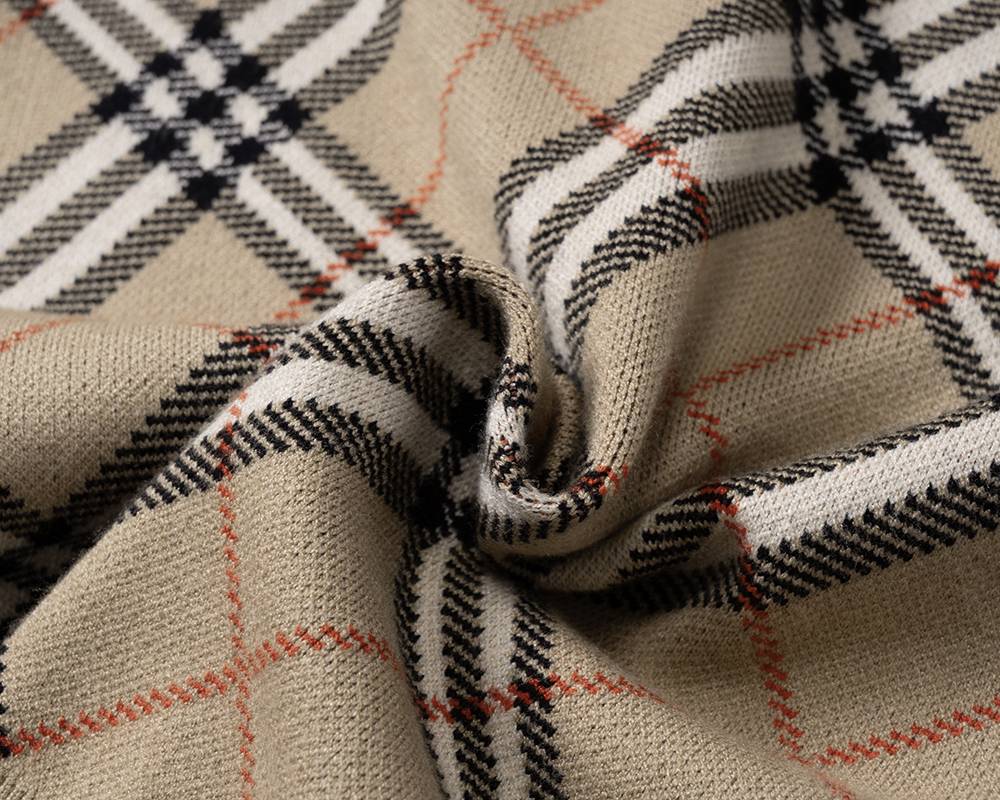 BURBERRY バーバリー メンズ ニット クルーネック ケーブルニット ロゴ刺繍 秋冬 オーバーサイズ ベージュ - 画像 9