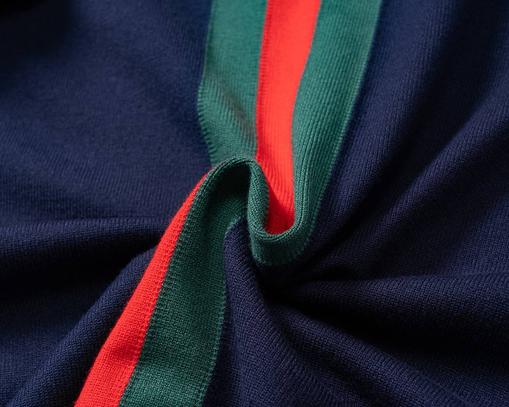 GUCCI グッチ メンズ ニット クルーネック ケーブルニット オーバーサイズ ブラック - 画像 8