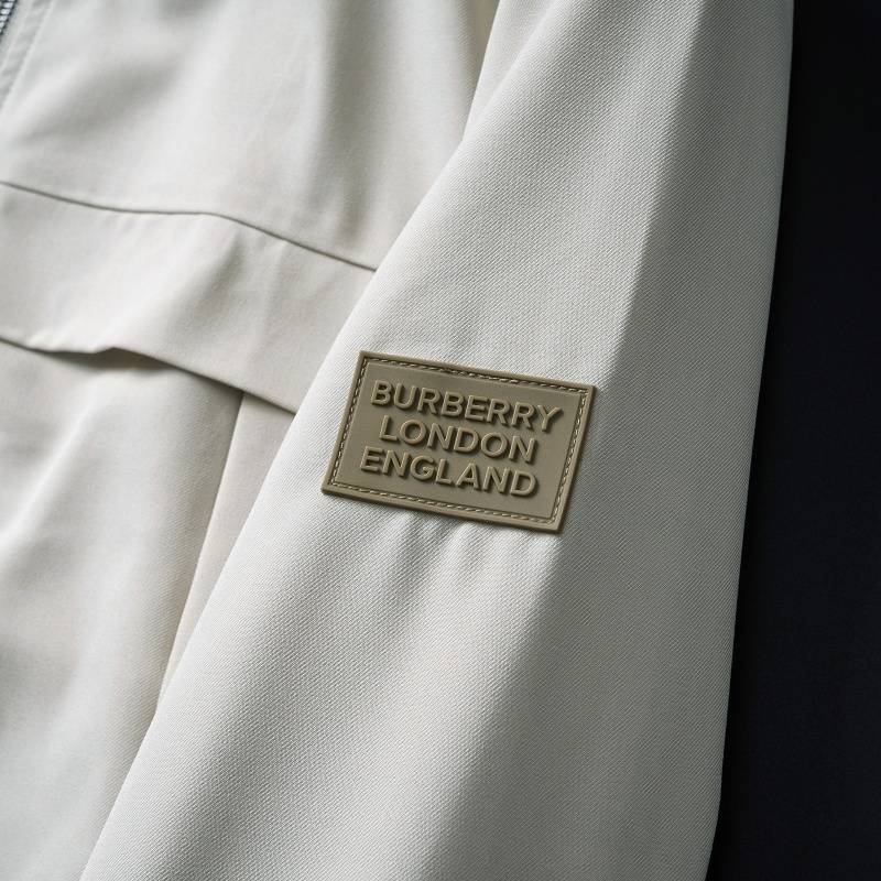 BURBERRY バーバリー メンズ ジャケット ブルゾン スタンドカラージャケット ナイロン ロゴワッペン ミリタリー 秋冬 カーキ - 画像 14