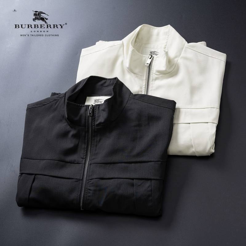 BURBERRY バーバリー メンズ ジャケット ブルゾン スタンドカラージャケット ナイロン ロゴワッペン ミリタリー 秋冬 カーキ - 画像 17