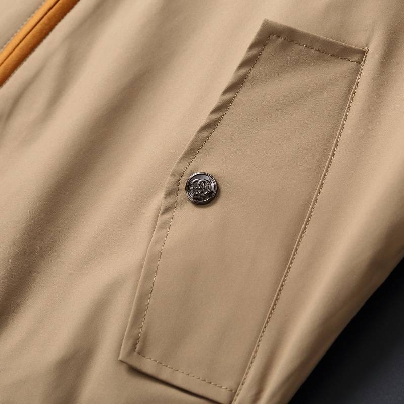 GUCCI ジャケット メンズ ブルゾン ファスナーオープン キルティング ナイロン ミリタリー 秋冬 ブラウン M 3XL - 画像 6