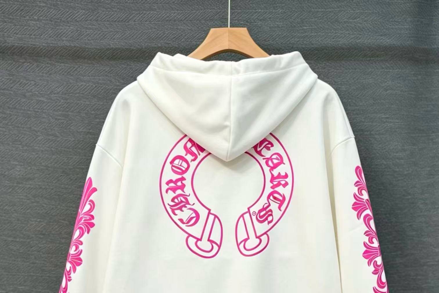 CHROME HEARTS クロムハーツ メンズ ブルゾン フーデッドジャケット ロゴワッペン フルジップ ナイロン マウンテンパーカー ブラック ホワイト - 画像 7