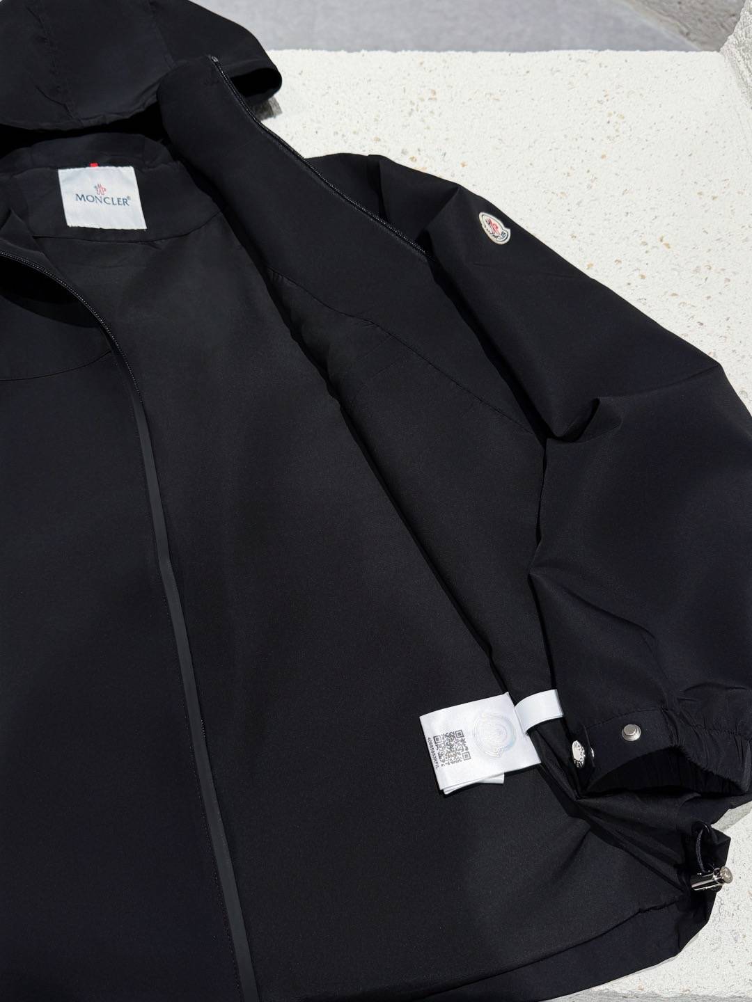 MONCLER モンクレール メンズ マウンテンパーカー ナイロン キルティング フーデッドジャケット 秋冬 防寒 ブラック カーキ - 画像 3