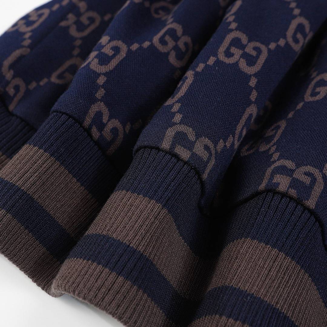 GUCCI メンズ ジャケット ブルゾン マウンテンパーカー グラフィックプリント ナイロン オールシーズン ブラック - 画像 5