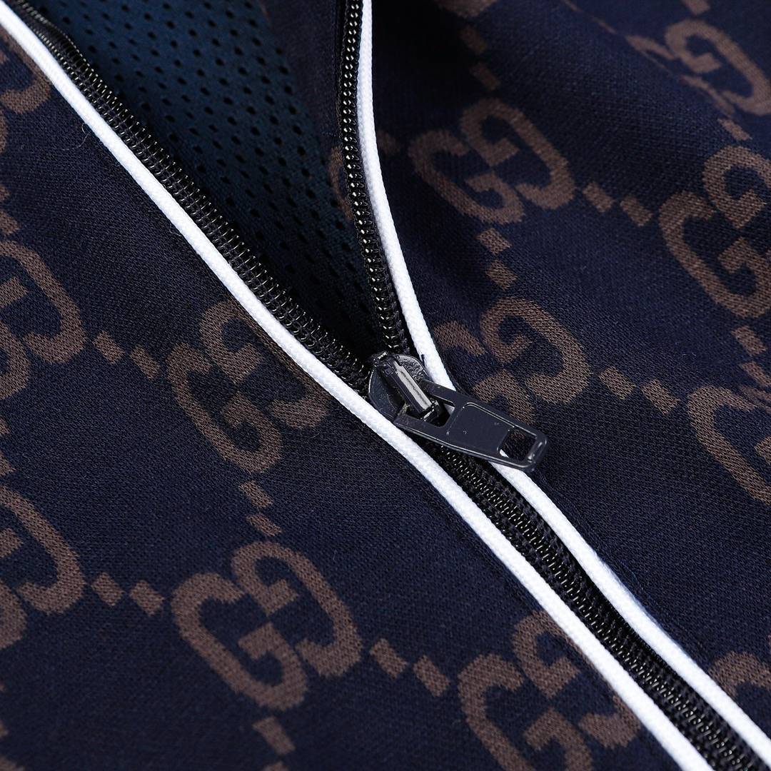 GUCCI メンズ ジャケット ブルゾン マウンテンパーカー グラフィックプリント ナイロン オールシーズン ブラック - 画像 7