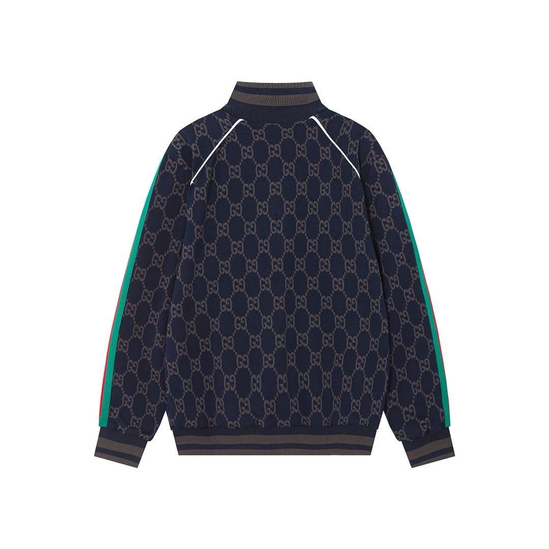 GUCCI メンズ ジャケット ブルゾン マウンテンパーカー グラフィックプリント ナイロン オールシーズン ブラック - 画像 8
