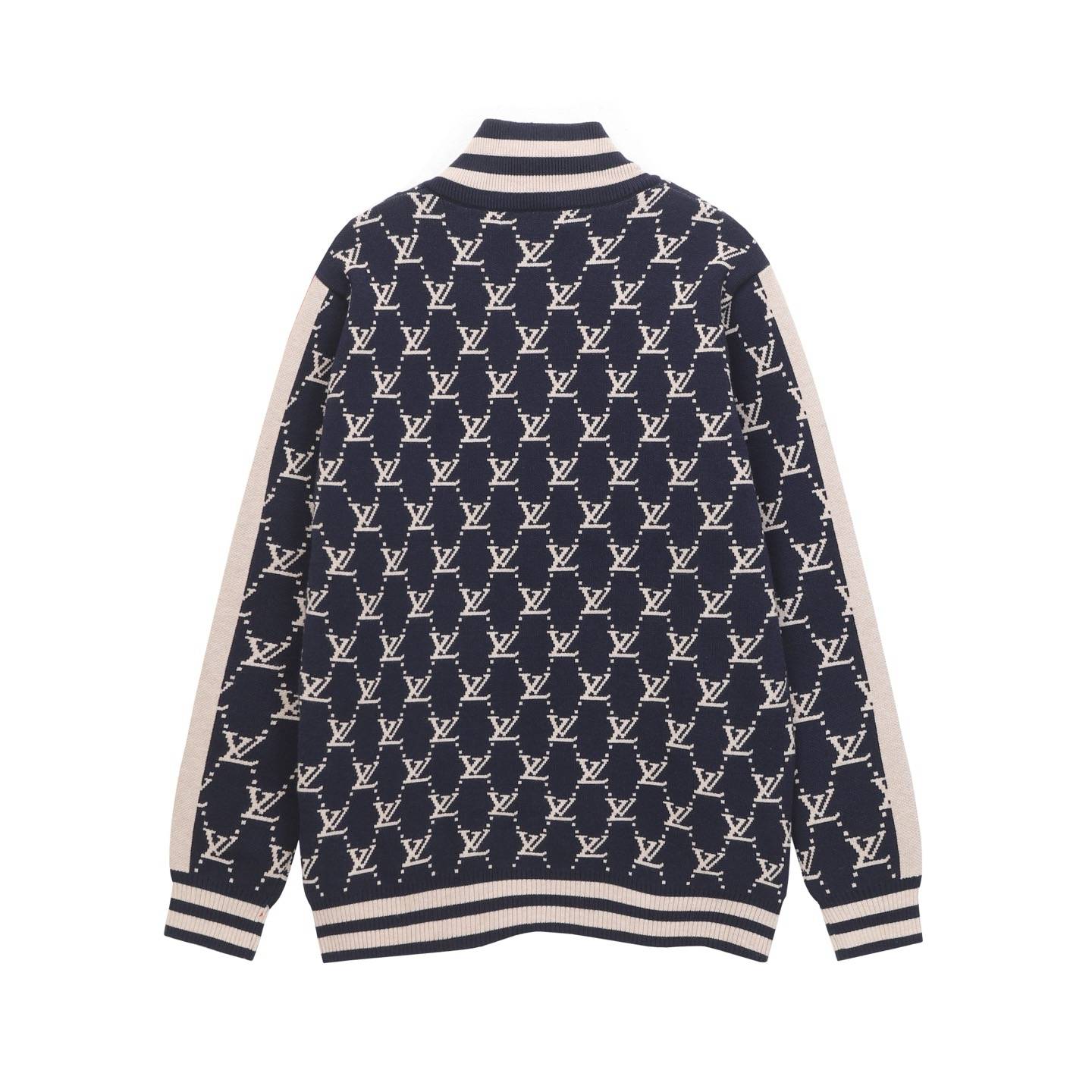 LV レディース ブルゾン フーデッドジャケット ロゴプリント ナイロン バイカラー 秋冬 通勤通学 ブラック - 画像 13