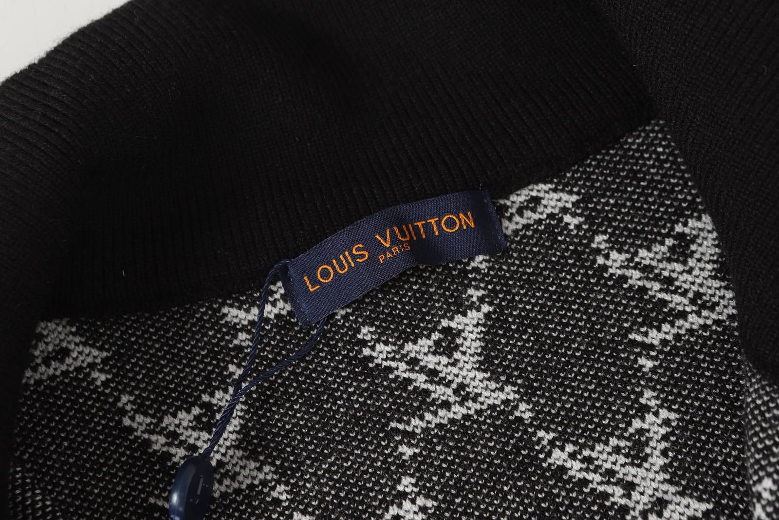 LV ルイヴィトン メンズ ジャケット ブルゾン ロゴプリント ナイロン ダブルジップ ストリート ブラック - 画像 12