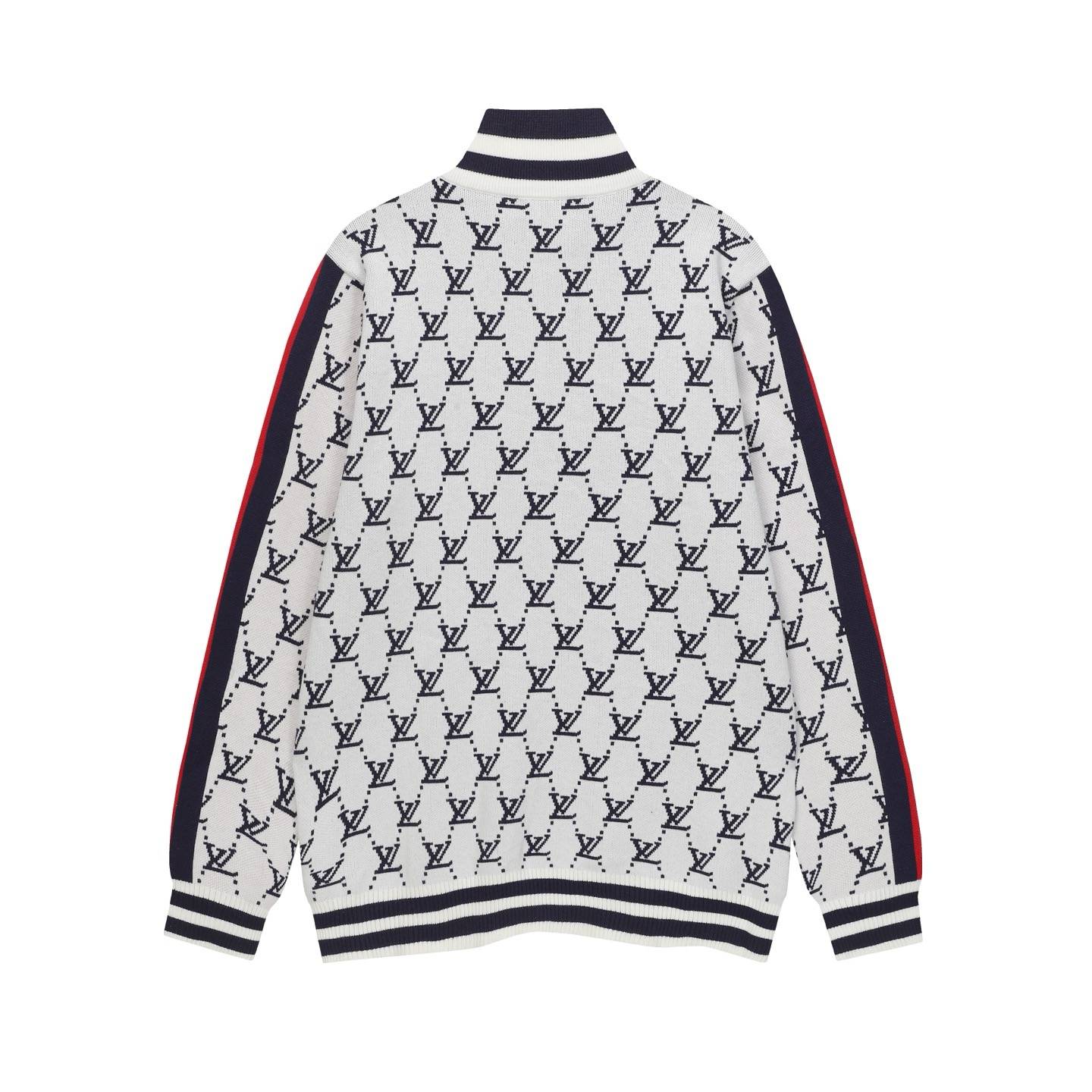 LV ルイヴィトン メンズ ブルゾン フーデッドジャケット ロゴプリント キルティング ミリタリー ブラック - 画像 13