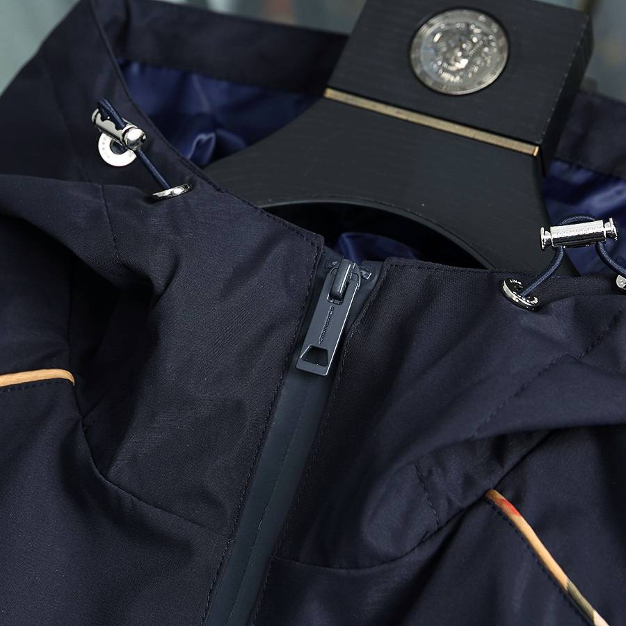 MONCLER モンクレール メンズ ブルゾン マウンテンパーカー キルティング ナイロン ダブルジップ マウンテンジャケット ブラック - 画像 3
