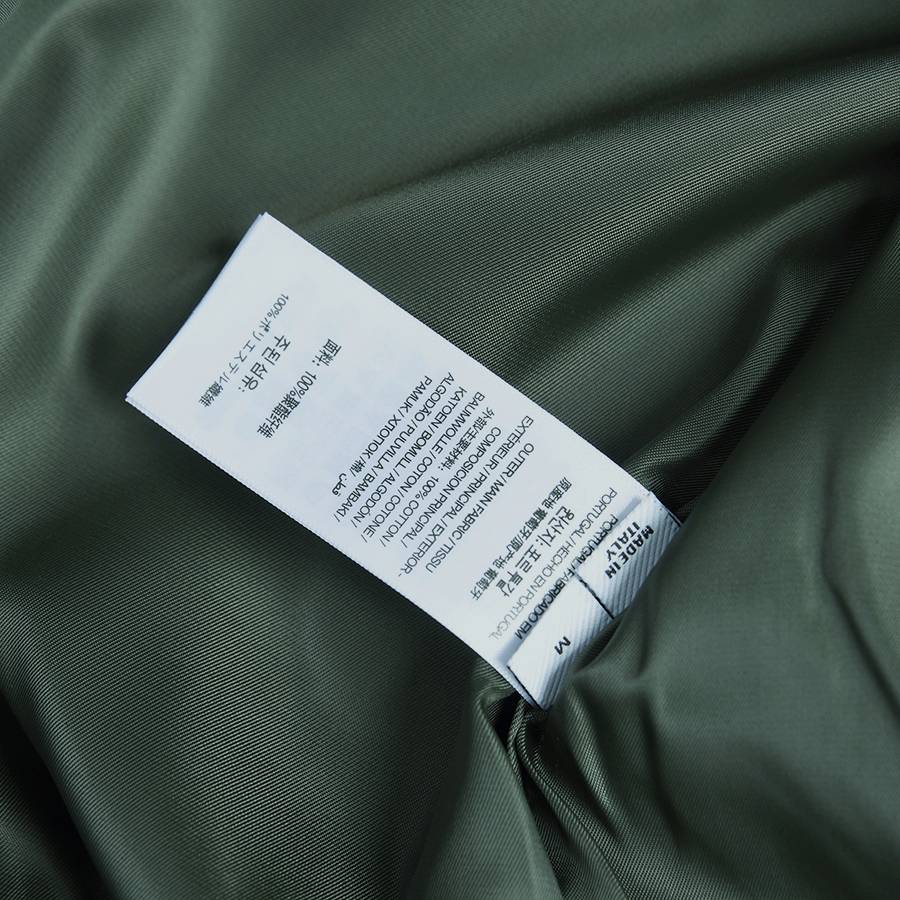 BURBERRY バーバリー メンズ ジャケット ボマージャケット ナイロン ロゴワッペン ダブルジップ 秋冬 フリース ブラック - 画像 11