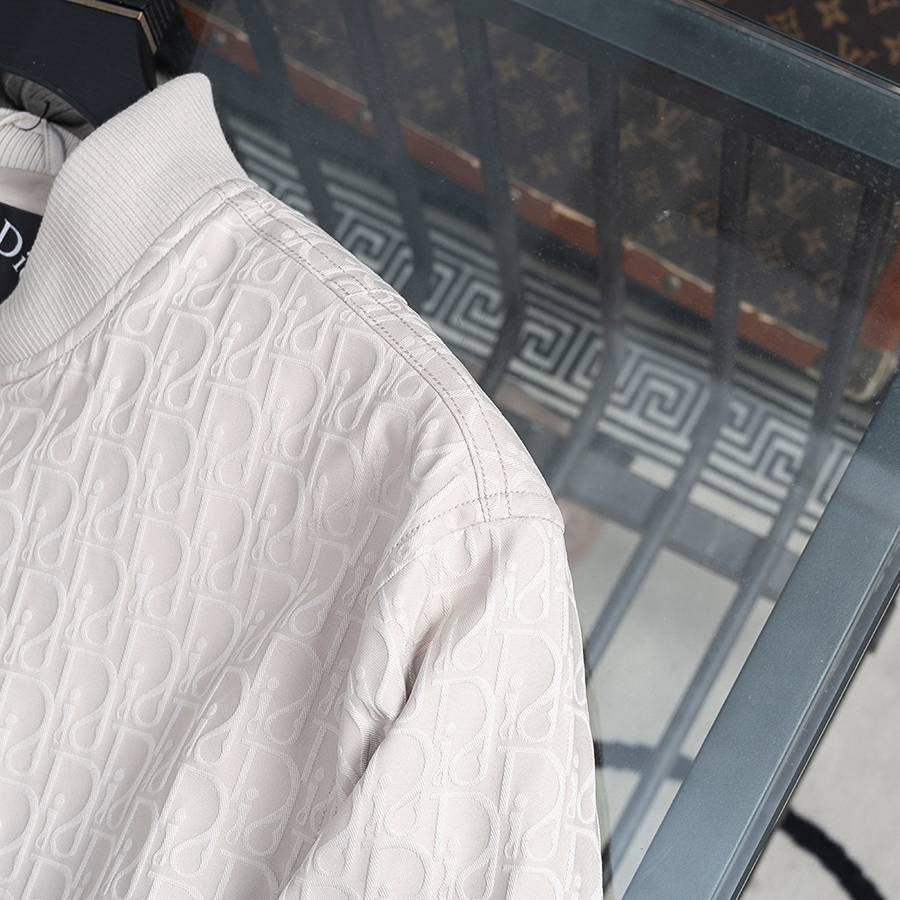 Christian Dior ディオール メンズ ジャケット ブルゾン ライトウェイト キルティング デザイン レギュラーフィット ホワイト - 画像 17