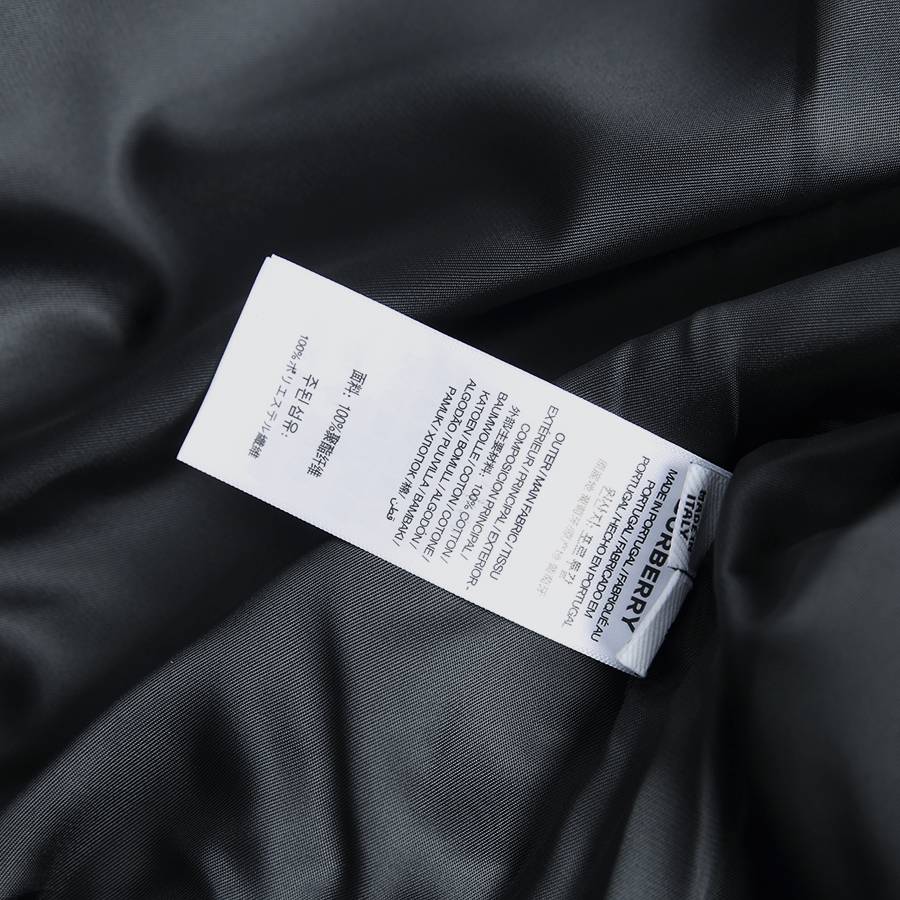 BURBERRY バーバリー メンズ ブルゾン マウンテンパーカー ナイロン ロゴワッペン ダブルジップ 秋冬 防寒 ブラック M 3XL - 画像 4
