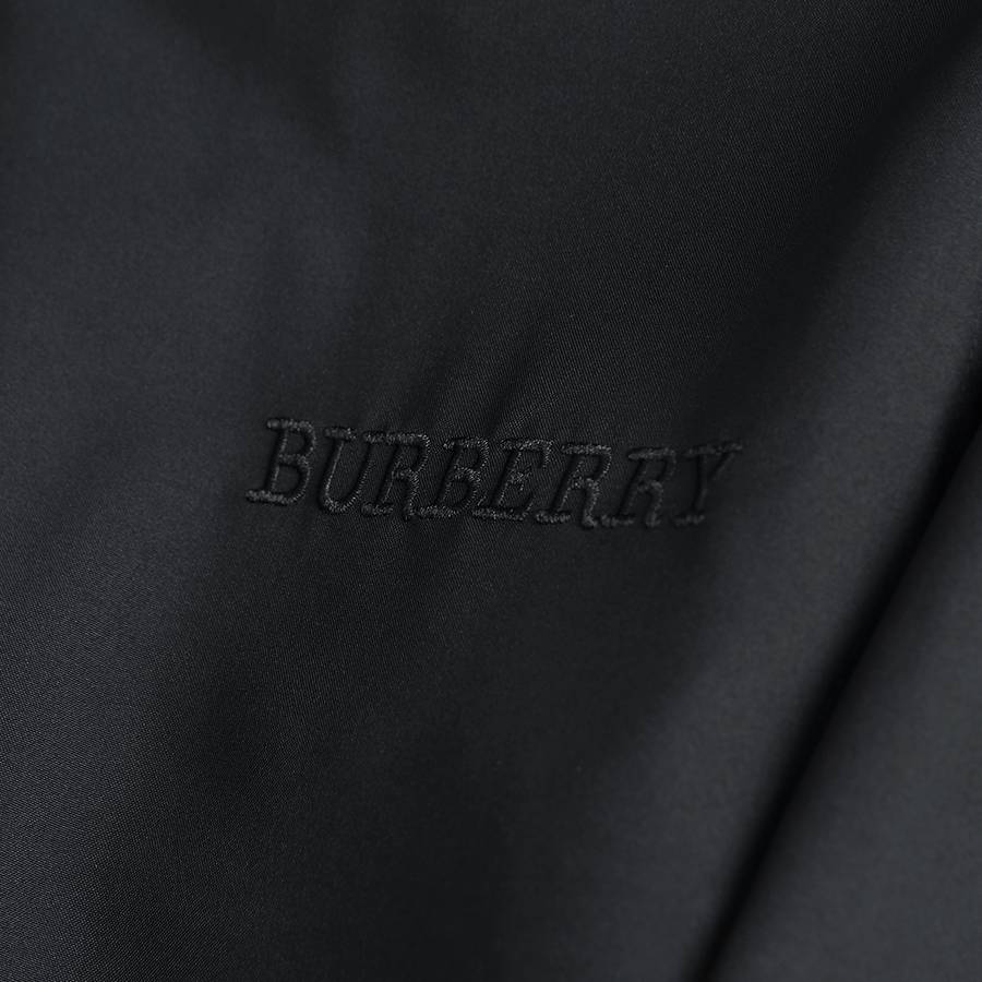 BURBERRY バーバリー メンズ ブルゾン マウンテンパーカー ナイロン ロゴワッペン ダブルジップ 秋冬 防寒 ブラック M 3XL - 画像 6