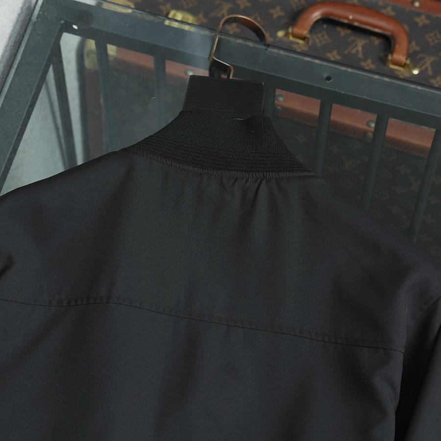 BURBERRY バーバリー メンズ ブルゾン マウンテンパーカー ナイロン ロゴワッペン ダブルジップ 秋冬 防寒 ブラック M 3XL - 画像 12
