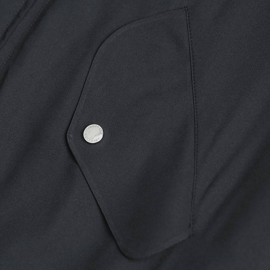 BURBERRY バーバリー メンズ ブルゾン マウンテンパーカー ナイロン ロゴワッペン ダブルジップ 秋冬 防寒 ブラック M 3XL - 画像 14