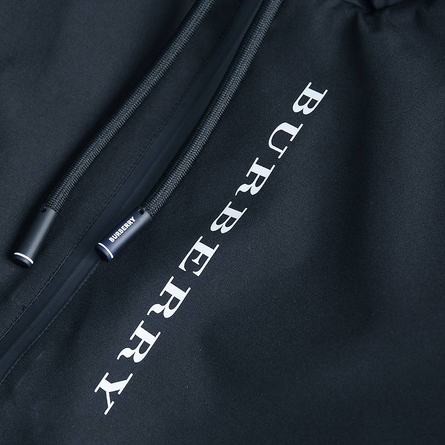 BURBERRY バーバリー メンズ ブルゾン マウンテンパーカー キルティング ナイロン フーデッドジャケット 秋冬 ブラック 3XL - 画像 3