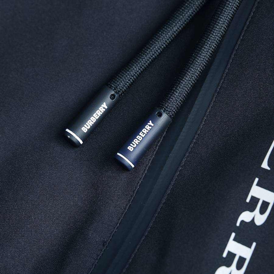 BURBERRY バーバリー メンズ ブルゾン マウンテンパーカー キルティング ナイロン フーデッドジャケット 秋冬 ブラック 3XL - 画像 4
