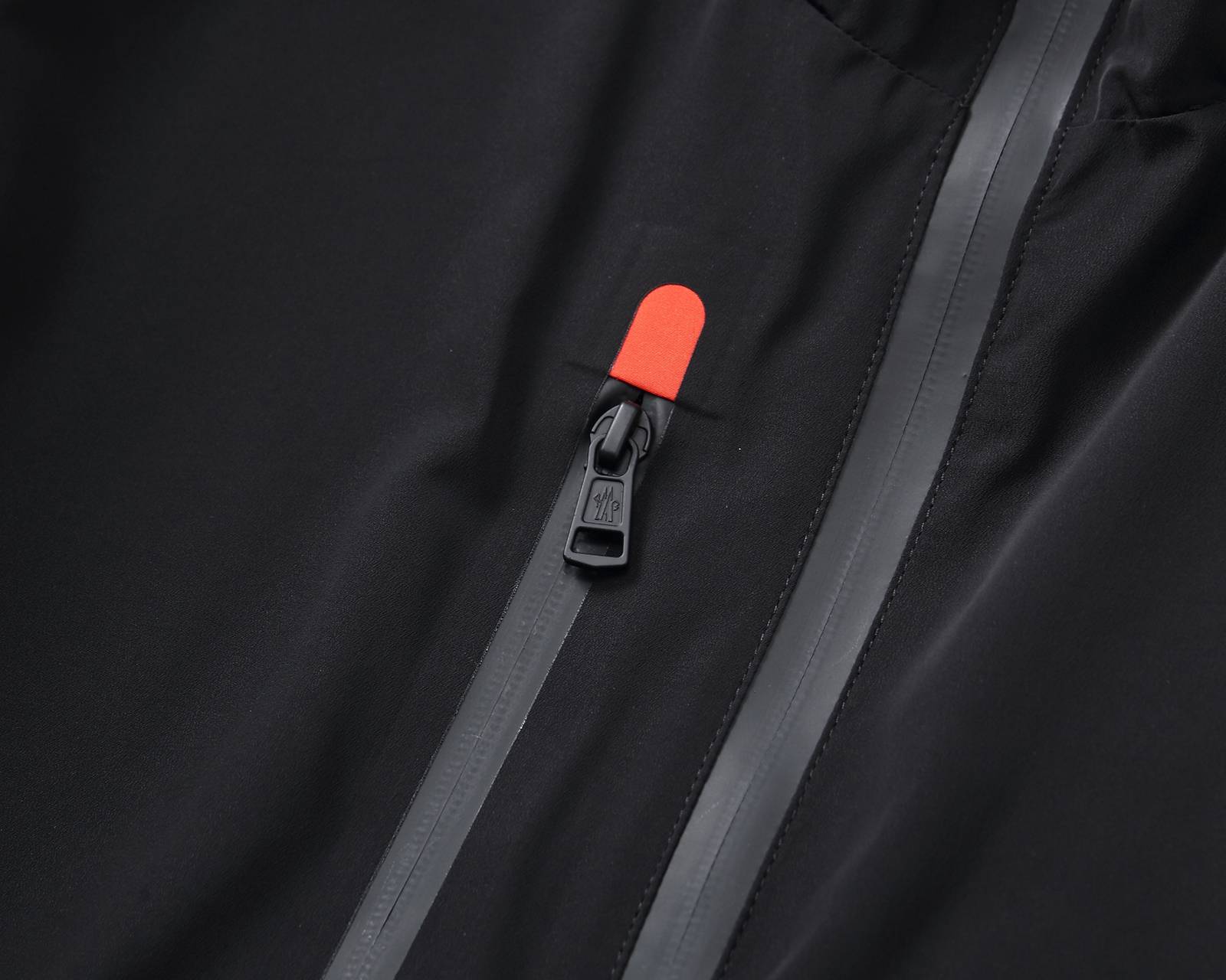 MONCLER モンクレール メンズ ジャケット ブルゾン ナイロン ロゴワッペン ダブルジップ 3XLB23210 ブラック - 画像 16