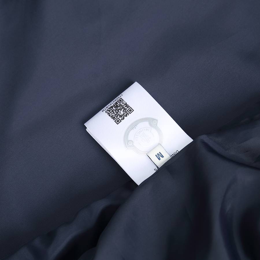 MONCLER モンクレール メンズ ジャケット ブルゾン ナイロン ロゴワッペン マウンテンパーカー ネイビー - 画像 14