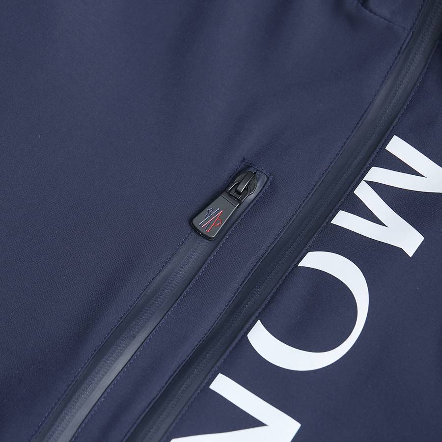 MONCLER モンクレール メンズ ジャケット ブルゾン ナイロン ロゴワッペン マウンテンパーカー ネイビー - 画像 17