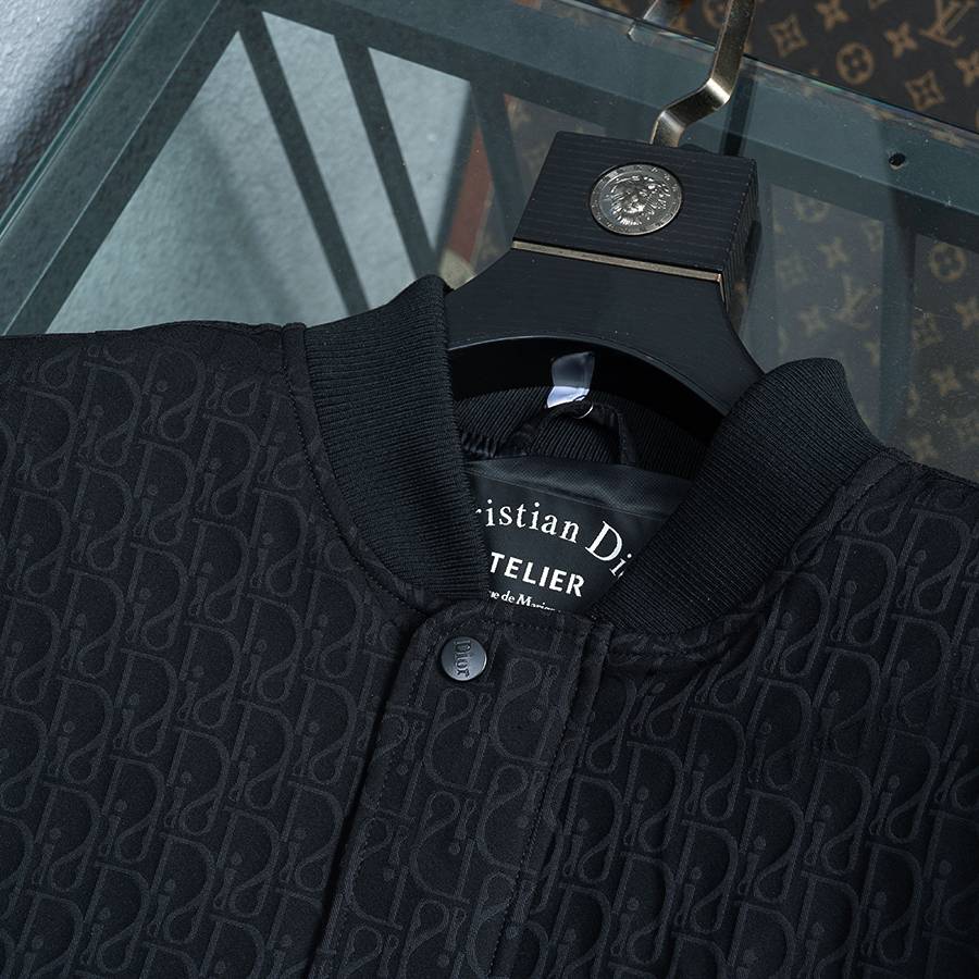 Christian Dior ディオール メンズ ジャケット ブルゾン マウンテンパーカー キルティング ナイロン ブラック M 3XL - 画像 6