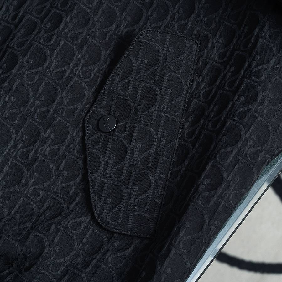 Christian Dior ディオール メンズ ジャケット ブルゾン マウンテンパーカー キルティング ナイロン ブラック M 3XL - 画像 11
