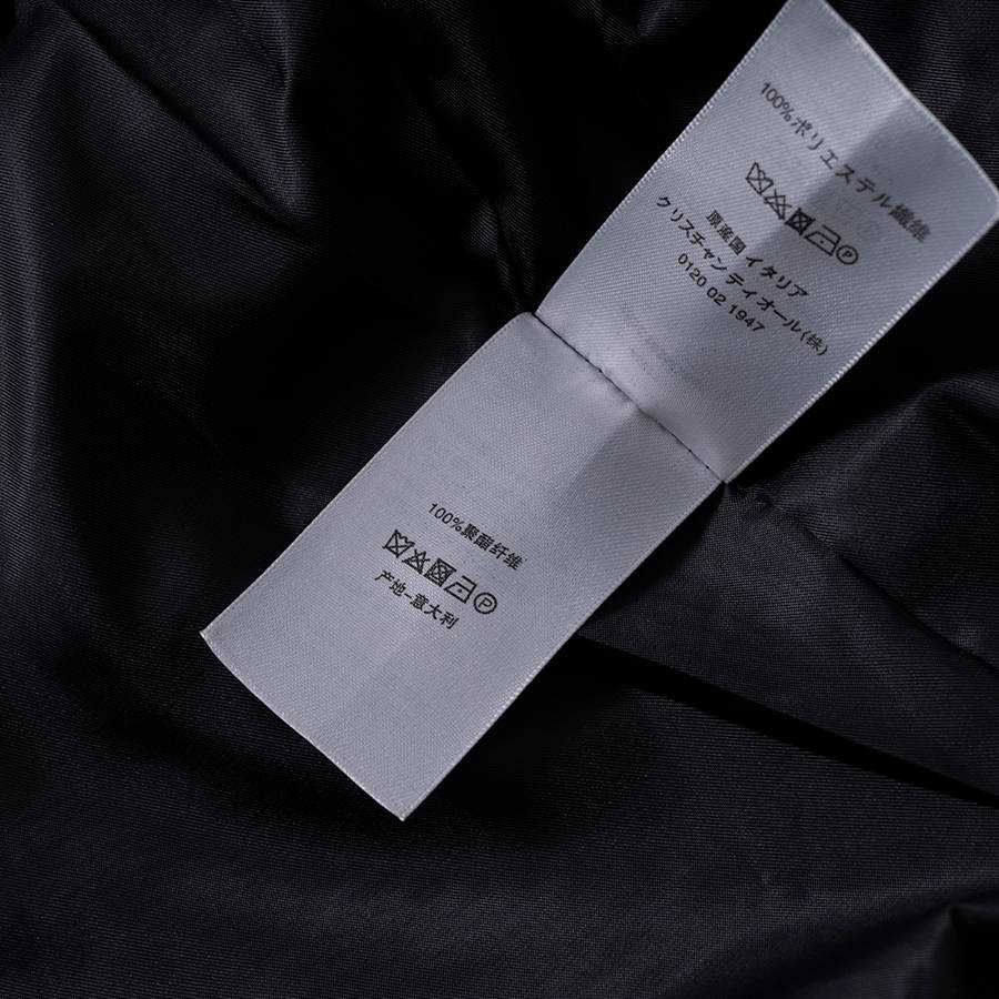 Christian Dior ディオール メンズ ジャケット ブルゾン マウンテンパーカー キルティング ナイロン ブラック M 3XL - 画像 14