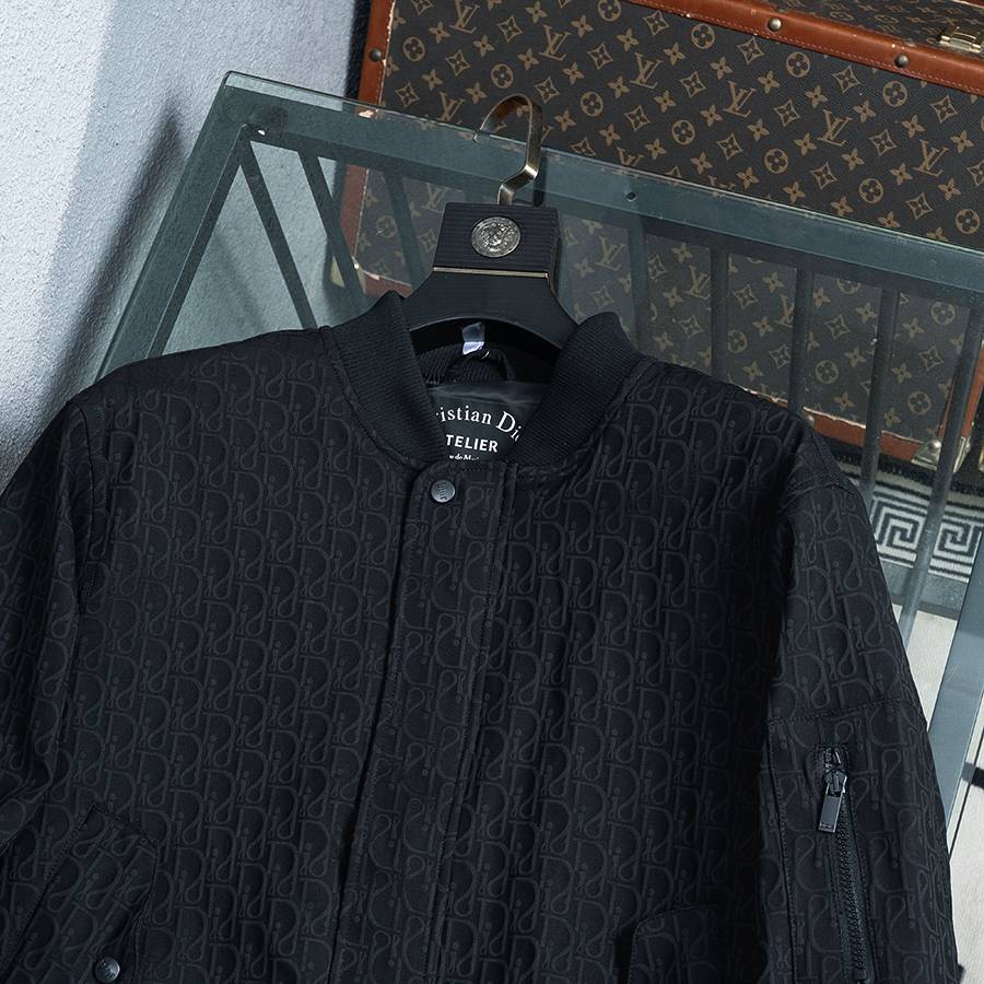 Christian Dior ディオール メンズ ジャケット ブルゾン マウンテンパーカー キルティング ナイロン ブラック M 3XL - 画像 15