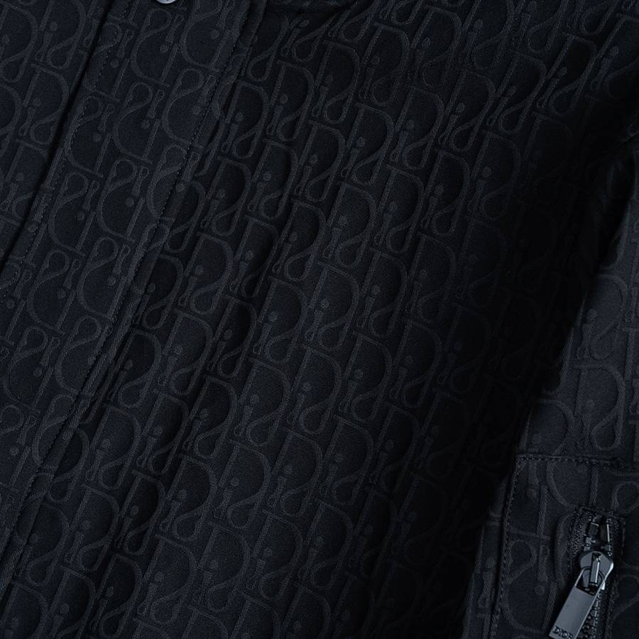 Christian Dior ディオール メンズ ジャケット ブルゾン マウンテンパーカー キルティング ナイロン ブラック M 3XL - 画像 17