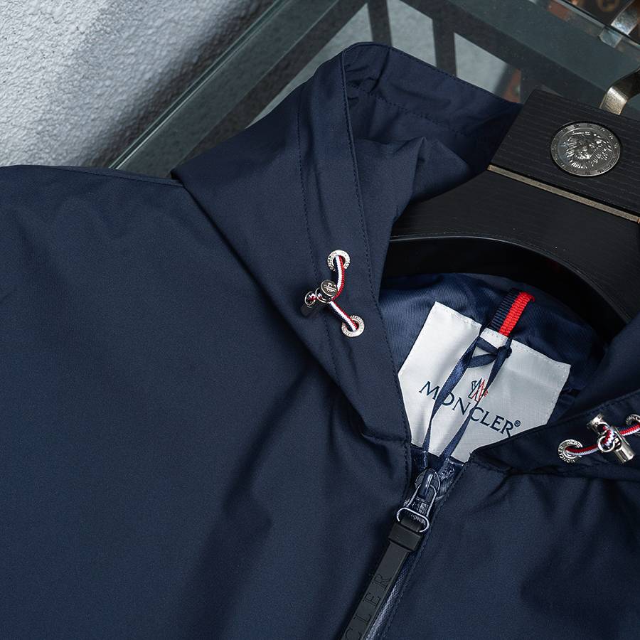 MONCLER モンクレール メンズ ジャケット マウンテンパーカー ナイロン ロゴワッペン ダブルジップ グレー サイズM 3XL - 画像 15