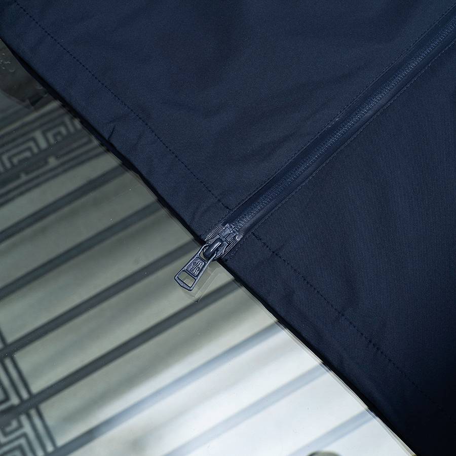 MONCLER モンクレール メンズ ジャケット マウンテンパーカー ナイロン ロゴワッペン ダブルジップ グレー サイズM 3XL - 画像 16