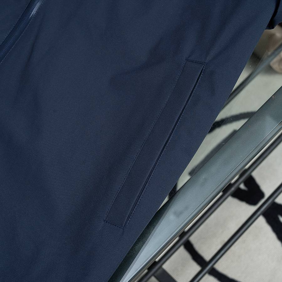 MONCLER モンクレール メンズ ジャケット マウンテンパーカー ナイロン ロゴワッペン ダブルジップ グレー サイズM 3XL - 画像 18