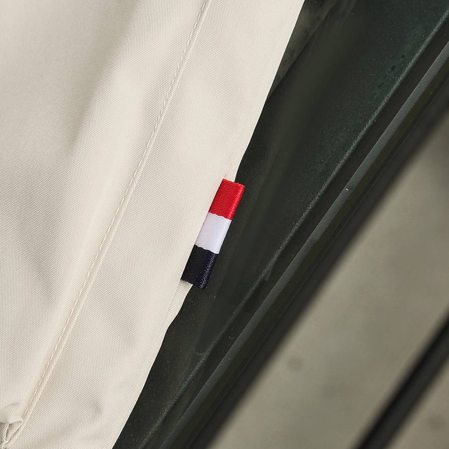 MONCLER モンクレール メンズ ジャケット ブルゾン ナイロン ロゴワッペン マウンテンパーカー 秋冬 ベージュ - 画像 14