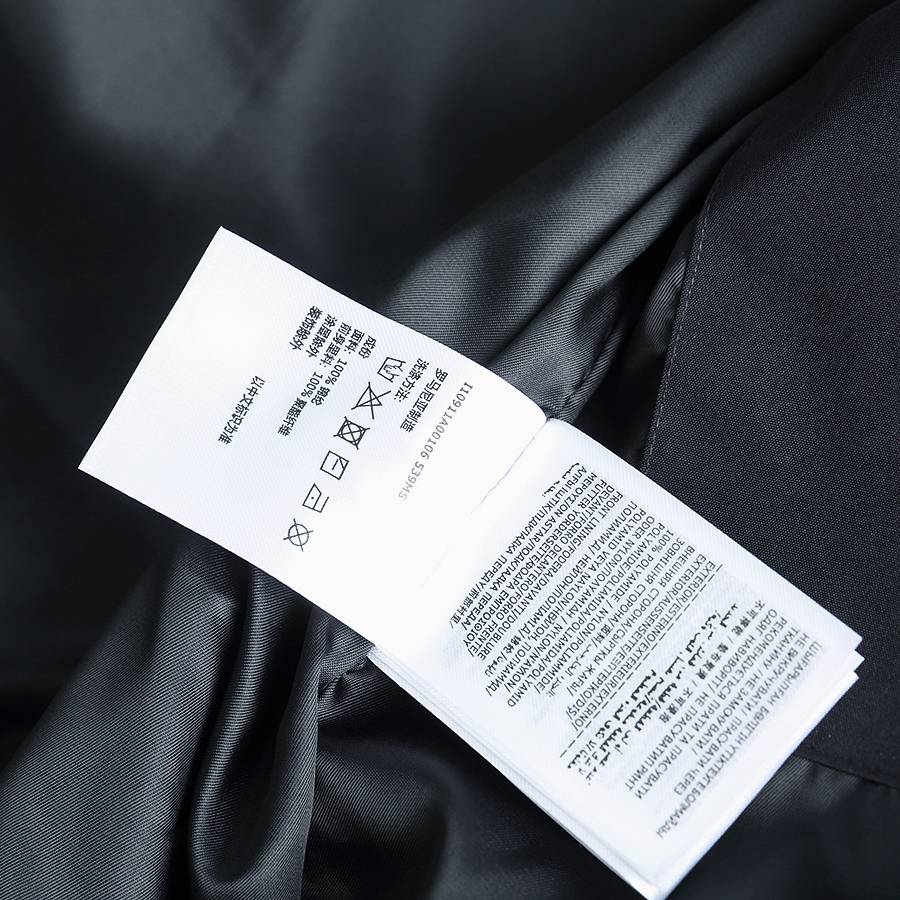 MONCLER モンクレール メンズ ブルゾン マウンテンパーカー ナイロン キルティング ロゴワッペン ブラック M 3XL - 画像 12