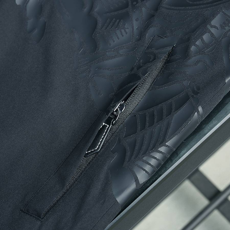 MONCLER モンクレール メンズ ジャケット マウンテンパーカー ナイロン ロゴワッペン ダブルジップ 秋冬 ブラック - 画像 12