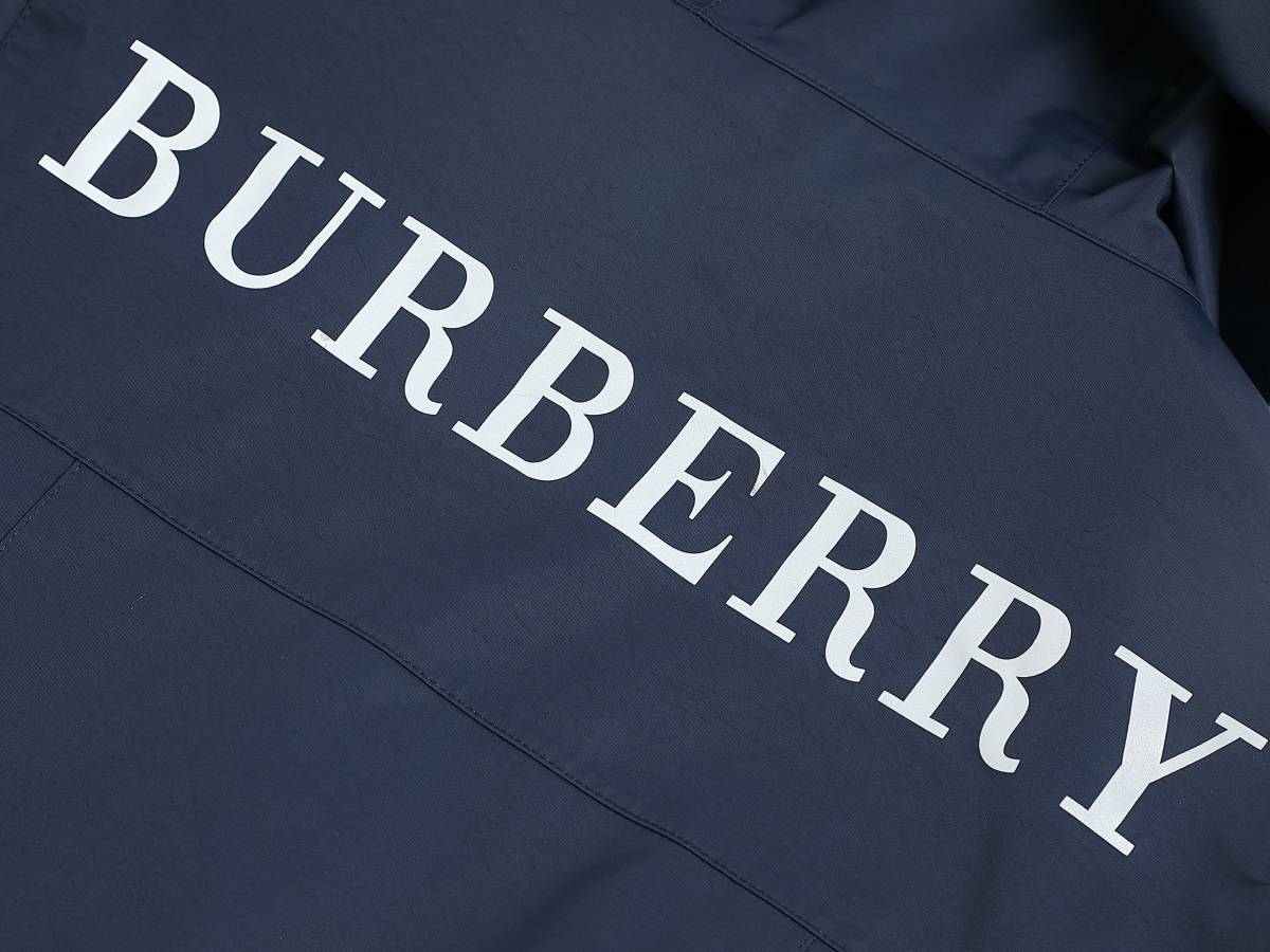 BURBERRY バーバリー メンズ ジャケット ブルゾン ナイロン キルティング マウンテンパーカー 秋冬 ネイビー - 画像 3