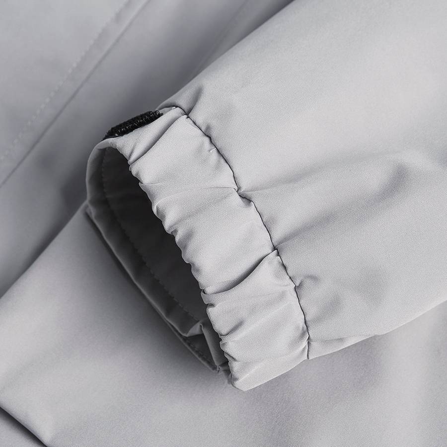 MONCLER モンクレール メンズ ジャケット ブルゾン ナイロン ロゴワッペン マウンテンパーカー 秋冬 グレー - 画像 16
