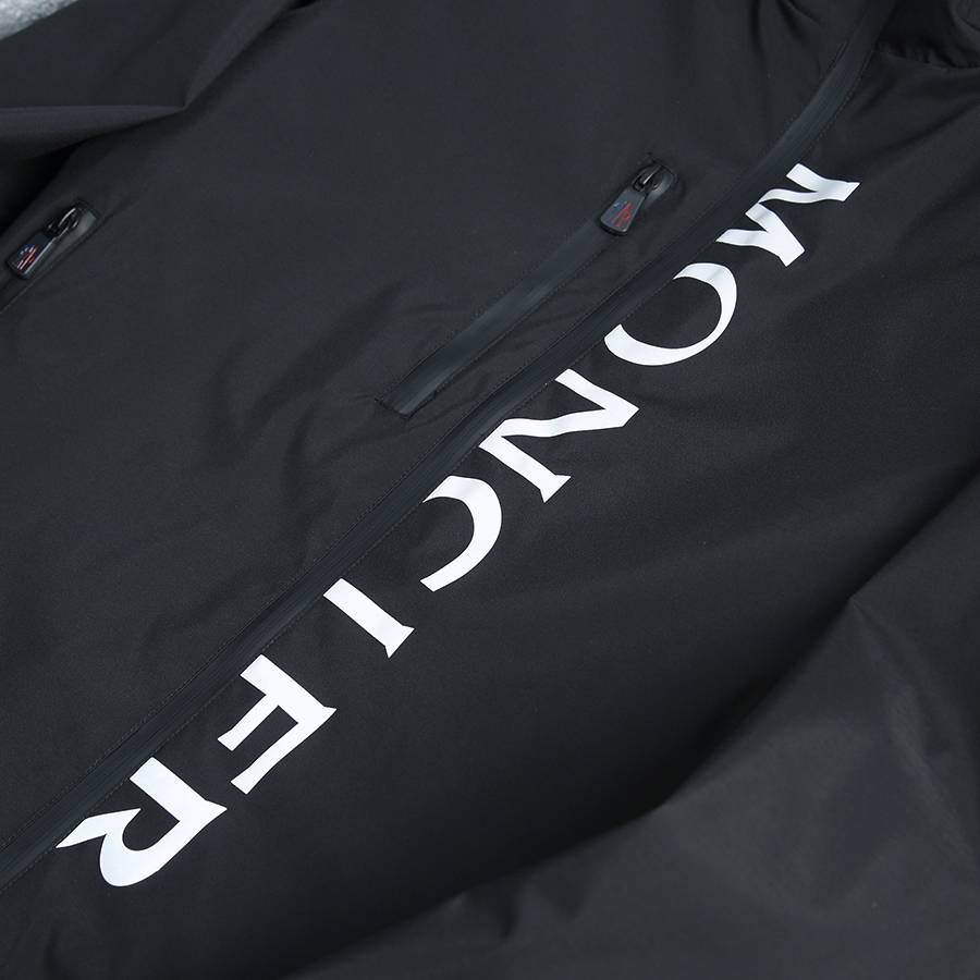 MONCLER モンクレール メンズ ダウンジャケット マウンテンパーカー キルティング ブラック M - 画像 3