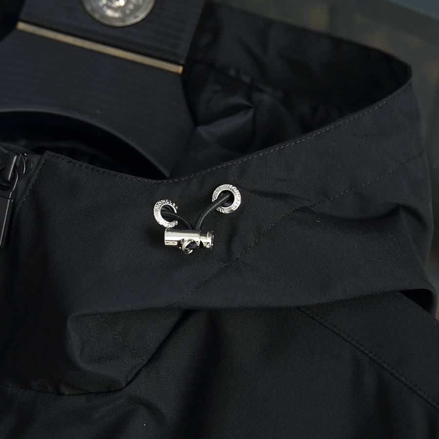 MONCLER モンクレール メンズ ダウンジャケット マウンテンパーカー キルティング ブラック M - 画像 14